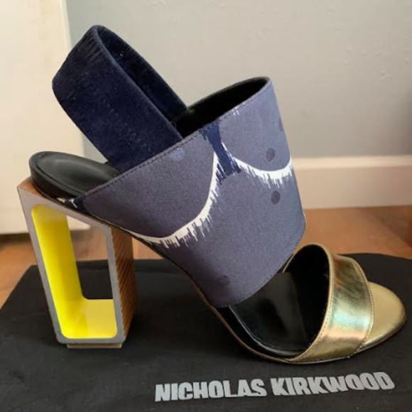 🆕 Nicholas Kirkwood x Peter Pilotto Runway Heel - Picture 1 of 17